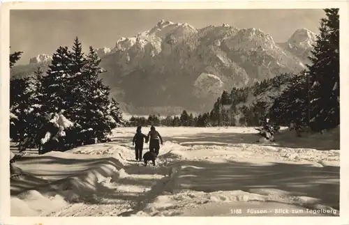 Füssen - Blick zum Tegelberg -710216