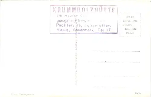 Krummholzhütte -710254