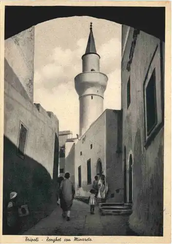 Tripoli - Zenghet con Minareto -710478