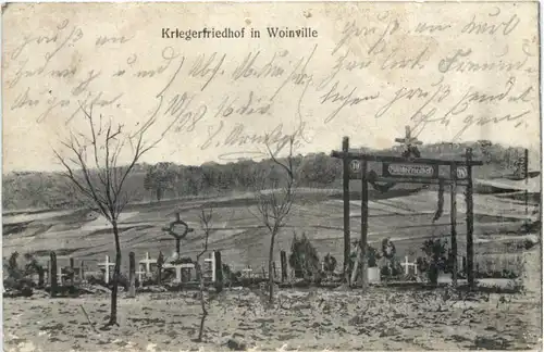 Kriegerfriedhof in Woinville - Feldpost -710666