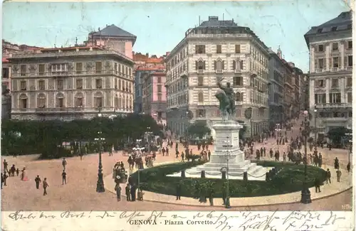 Genova - Piazza Corvetto -710702