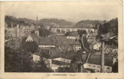 Luxembourg - Grund -710722