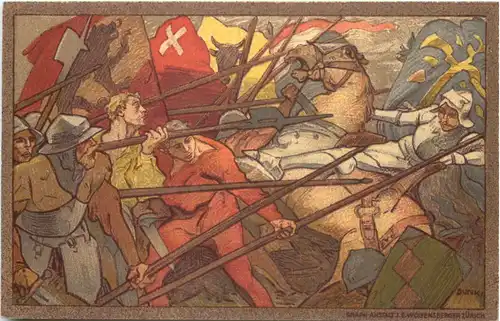 Bundesfeier Festkarte 1911 -710832