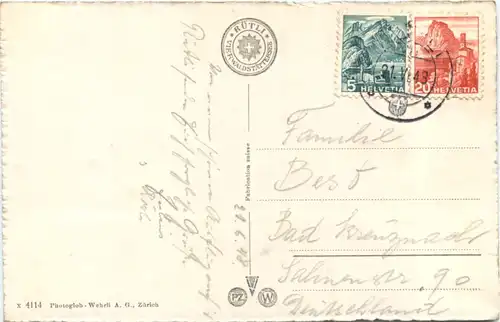 Rütliwiese mit Bristenstock -710838