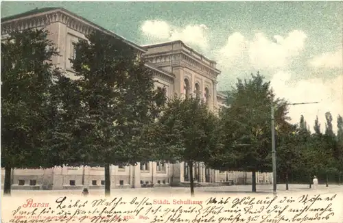 Aarau - Städt. Schulhaus -710808