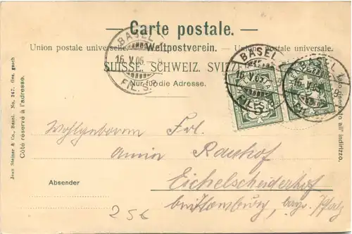 Gruss aus Basel - Schorenbrücke -710804