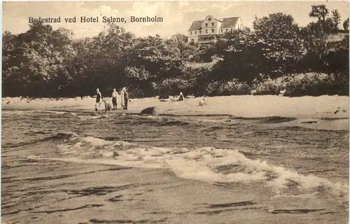 Bornholm - Badestrad ved Hotel Salene -710936