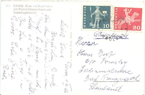 Davos - Blick ins Dischmatal -710844