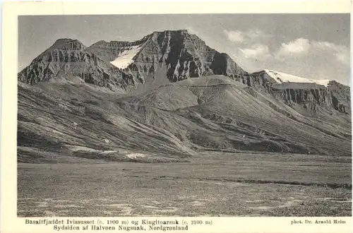 Nordgronland - Basaltfaeldet Ivissusset -711032