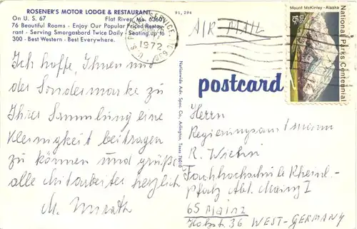 Flat River - Roseners Motor Lodge -711268