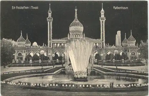 Kobenhavn - En Festaften i Tivoli -711214