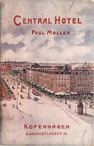 Kopenhagen - Central Hotel Poul Moller -711234