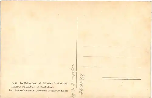 Reims - La Cathedrale -711434