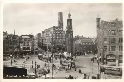 Amsterdam - Munt met Carlton Hotel -711496
