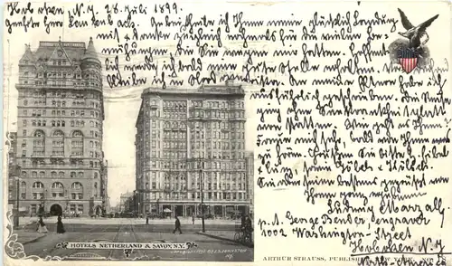 New York - Hotels Netherland & Savoy -711792