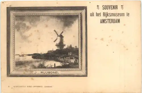 Amsterdam - Souvenir uit het Rijksmuseum -711730