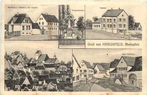 Gruss aus Kriegsfeld Rheinpfalz - Pernat -711910