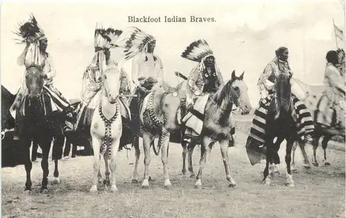 Blackfoot Indian Braves -711780