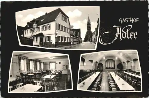 Plankstadt bei Heidelberg - Gasthof Adler -711948