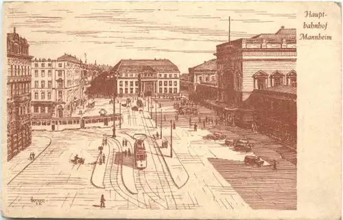 Mannheim - Hauptbahnhof -711946