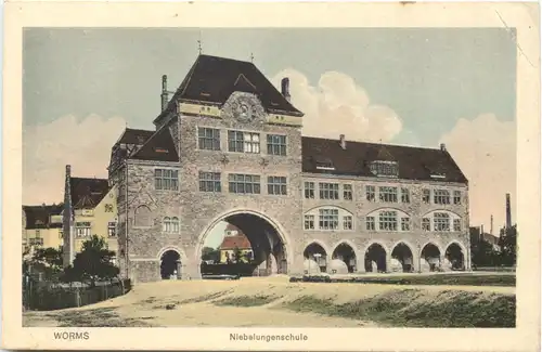 Worms - Niebelungenschule -712040