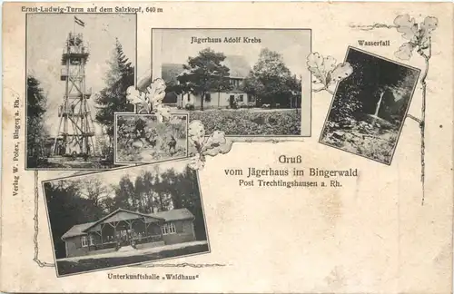 Trechtlingshausen - Gruss vom Jägerhaus im Bingerwald -712148