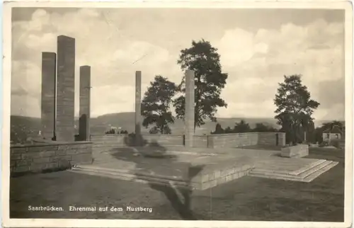 Saarbrücken - Ehrenmal auf dem Nussberg -712532