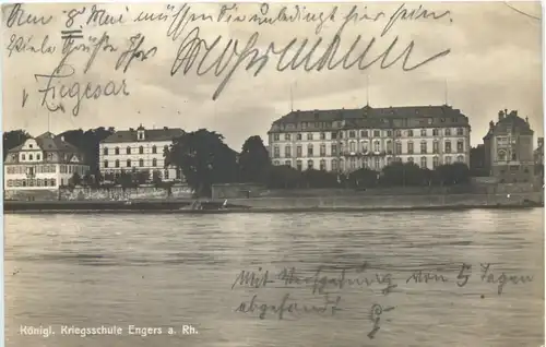 Engers am Rhein - Neuwied - Kriegsschule -712504