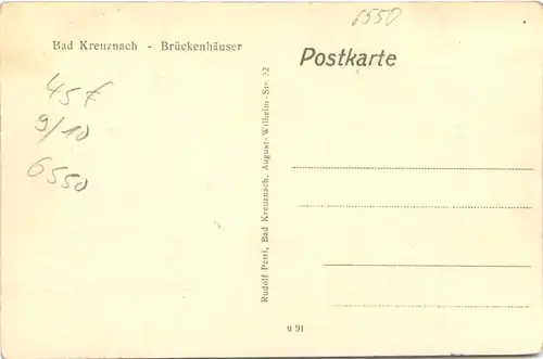 Bad Kreuznach - Brückenhäuser -712418