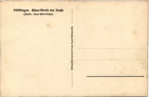 Völklingen - Eisen Werke bei Nacht -712576