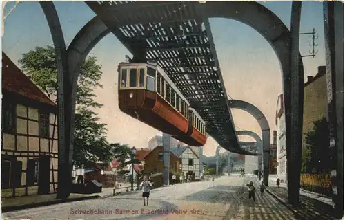 Wuppertal Barmen Elberfelden Vohwinkel- Schwebebahn -712750