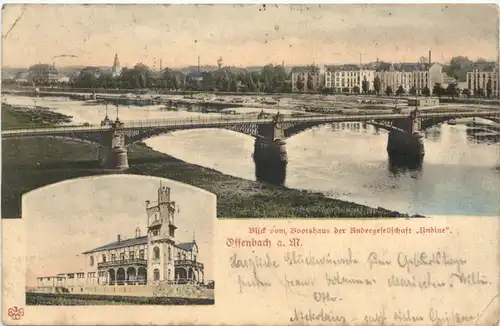 Offenbach - Bootshaus der Rudergesellschaft Undine -712608