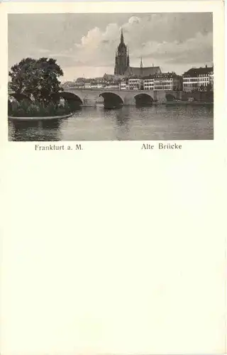 Frankfurt am Main - Alte Brücke -712706