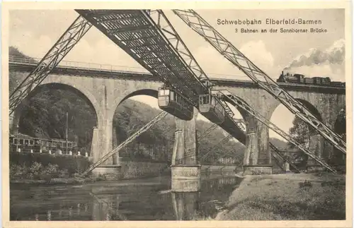 Elberfeld-Barmen - Schwebebahn -712736