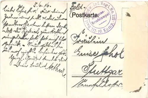 Kaiser Wilhelm II - Feldpost -712644