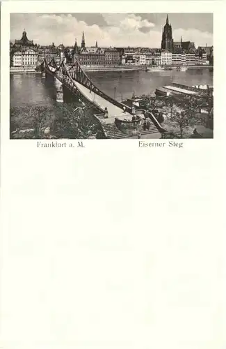 Frankfurt am Main - Eiserner Steg -712708