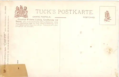 Grossherzog Friedrich von Baden -712664