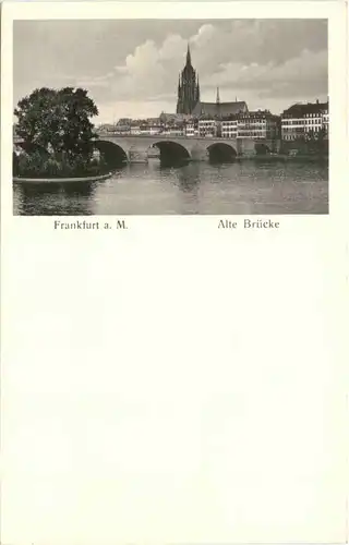 Frankfurt am Main - Alte Brücke -712712