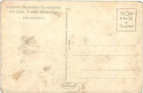 Nürnberg - Reichsbahn Ausstellung 1935 -712764
