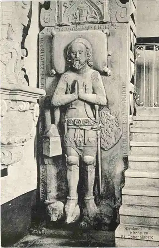 St. Johannisberg - Denkmal in der Kirche -712818