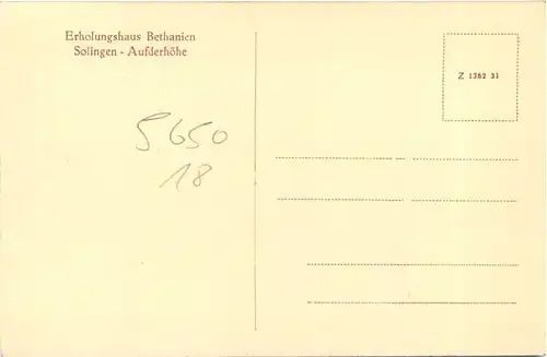 Solingen-Aufderhöhe - Parkhaus Diele -712962