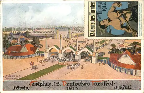 Leipzig - XII Deutsches Turnfest 1913 -713112
