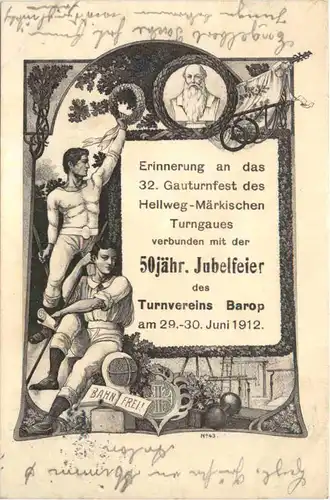 Dortmund Barop - Gauturnfest 1912 -713088