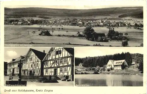 Gruss aus Holzhausen Krs. Stiegen - Laasphe -713356