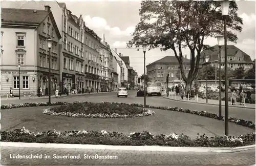 Lüdenscheid im Sauerland - Strassenstern -713402