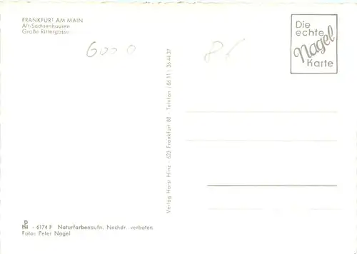 Frankfurt am Main - Sachsenhausen -713468