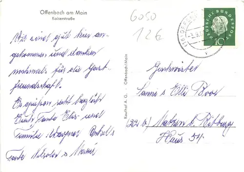 Offenbach am Main - Kaiserstrasse -713464