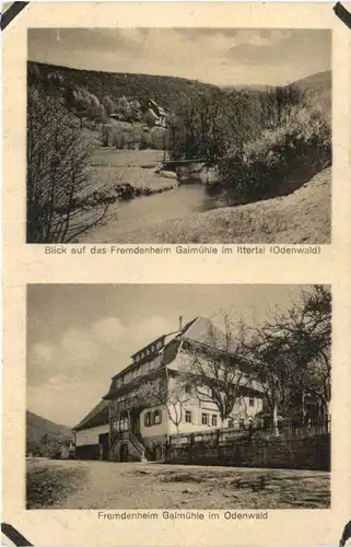 Fremdenheim Gaimühle im Odenwald Ittertal - Vöhl -713518