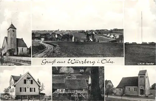 Gruss aus Würzburg im Odenwald - Michelstadt -713672