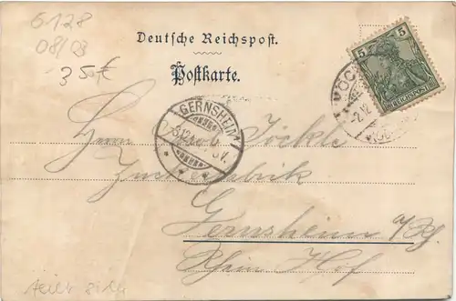 Höchst im Odenwald - Litho -713654